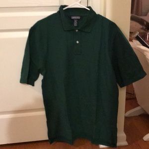 Lands End Green Polo